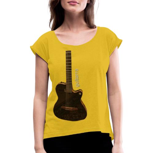 Guitarra I - T-shirt à manches retroussées Femme