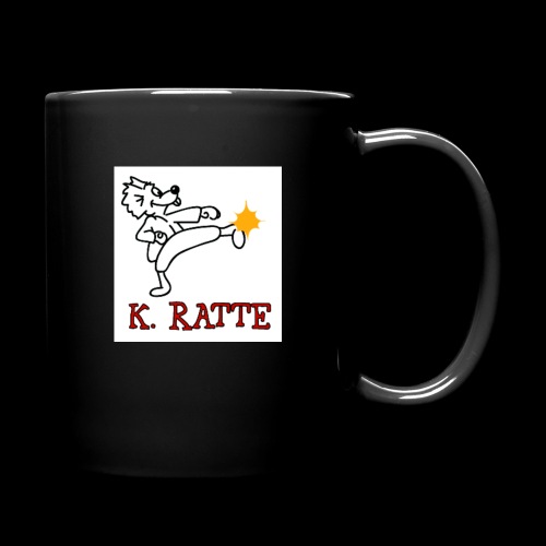 Komiks karate - Ensfarvet krus