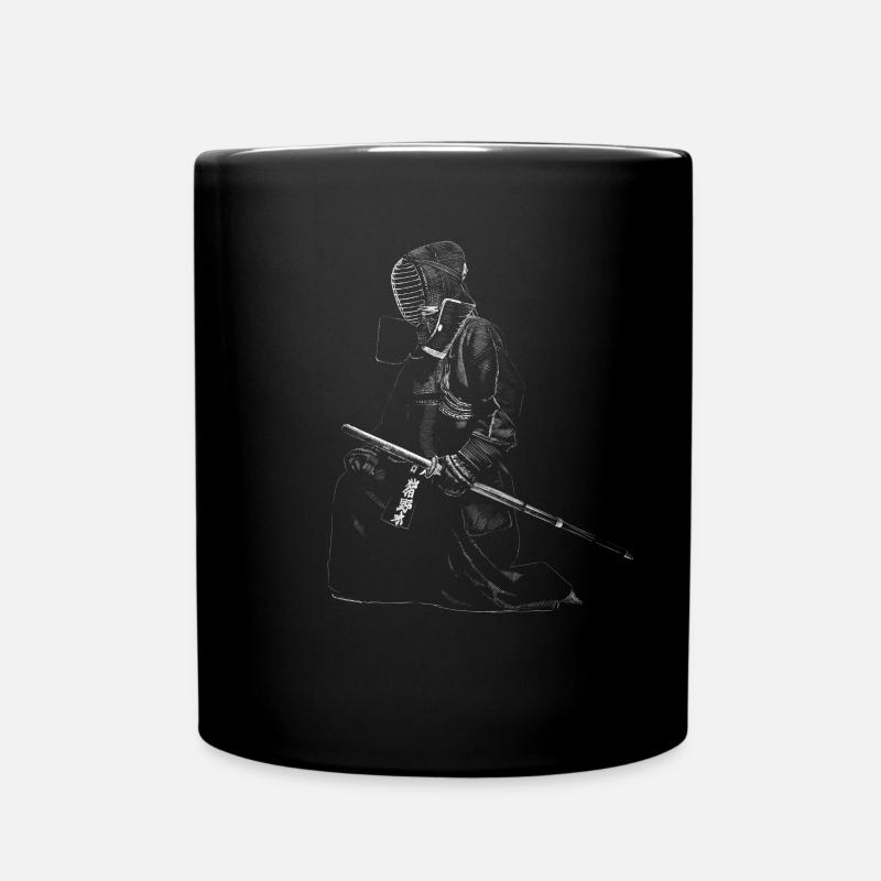 Kendo - Tasse einfarbig - Schwarz