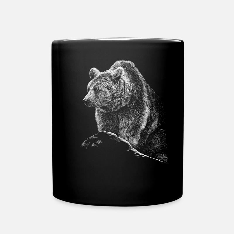 Bear - Mug uni - noir