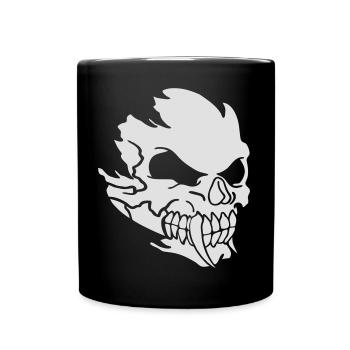 Skull skull no.3 - Full Colour Mug - black - Front