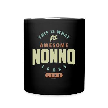 Nonno génial - Mug uni - noir - Devant