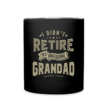 Professional Grandad - Full Colour Mug - black - Front