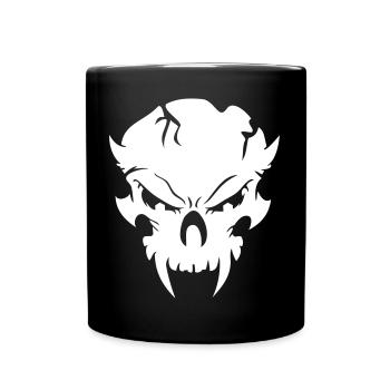 Crâne Crâne No.6 - Mug uni - noir - Devant