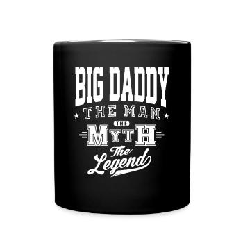 Big Daddy Legende - Tasse einfarbig - Schwarz - Vorne