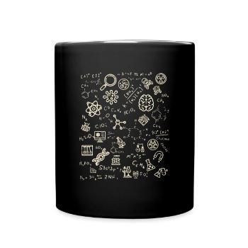 Wissenschaft Chemie Lehrer Geschenk - Tasse einfarbig - Schwarz - Vorne