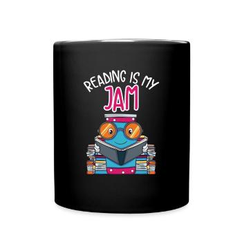 Reading - Reading Is My Jam - Full Colour Mug - black - Front
