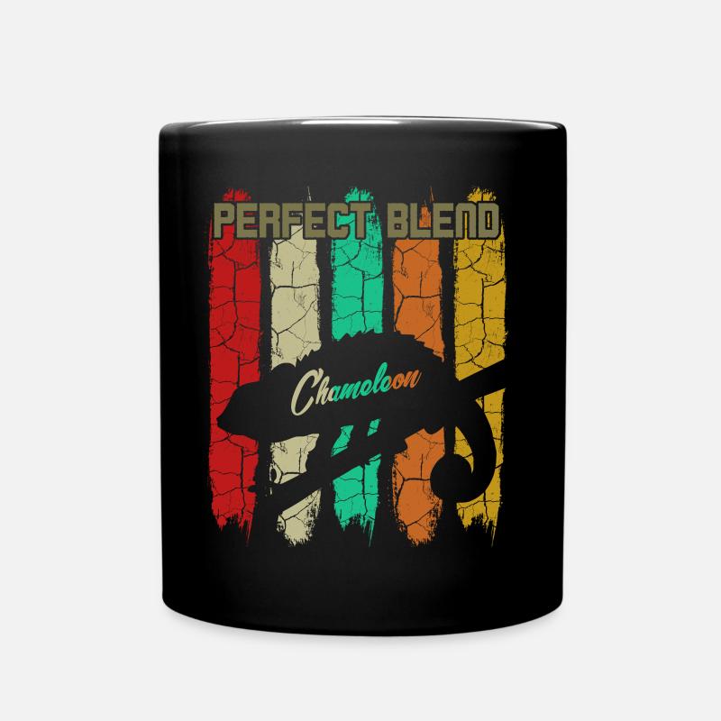 chameleon - Full Colour Mug - black