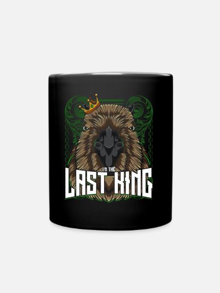 Capybara - Tasse einfarbig - Schwarz