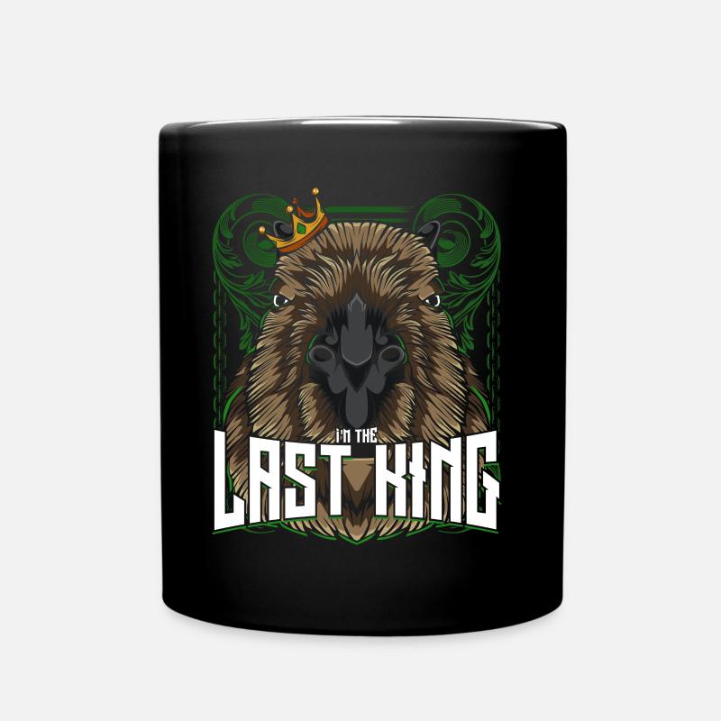 Capybara - Full Colour Mug - black