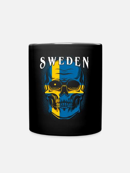Suède - Mug uni - noir