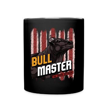 Bull Master | Masculinity bulls bull gift - Full Colour Mug - black - Front