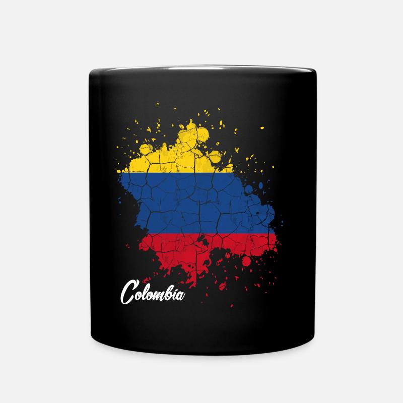 Colombia - Full Colour Mug - black
