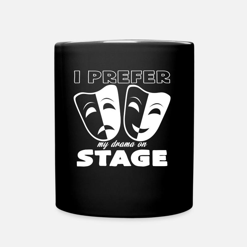 théâtre - Mug uni - noir