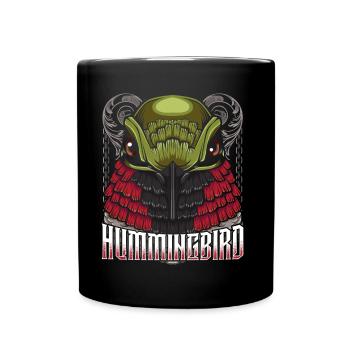 Kolibri - Tasse einfarbig - Schwarz - Vorne