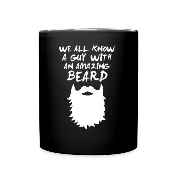 Beard - Beard - Full Colour Mug - black - Front