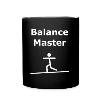 Balance master! - Full Colour Mug - black - Front