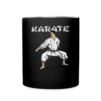 karate - Full Colour Mug - black - Front