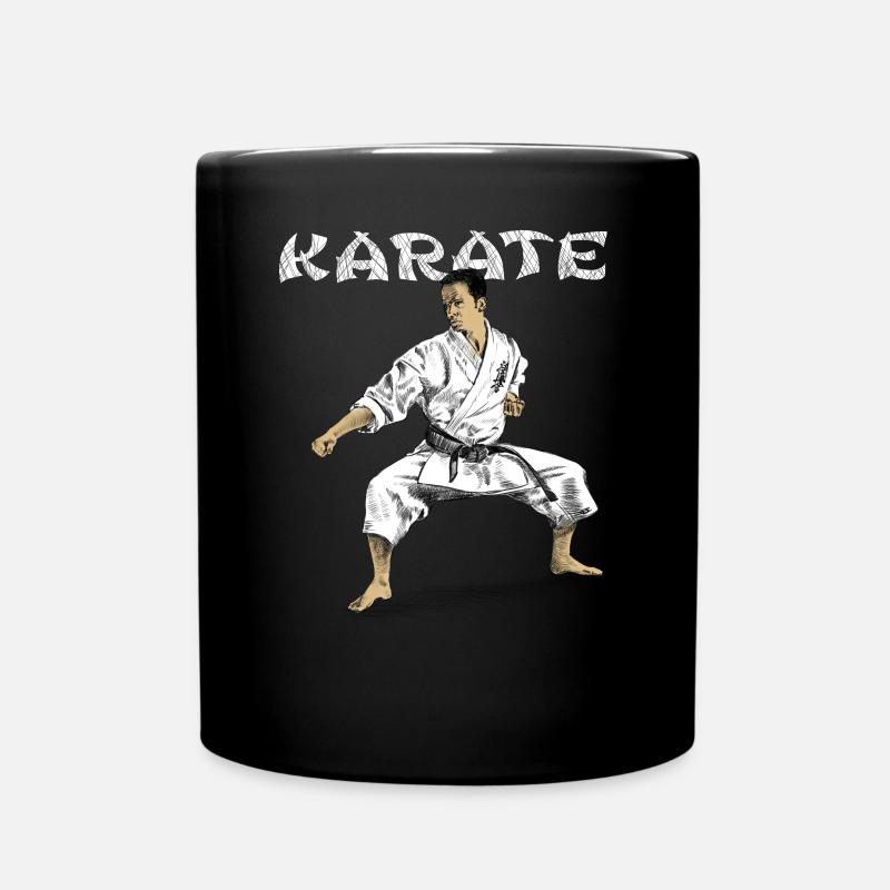 karate - Mug uni - noir