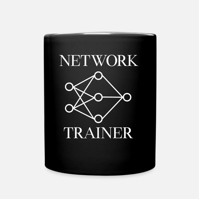 Formateur réseau | Intelligence artificielle - Mug uni - noir