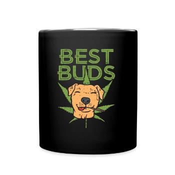 Meilleur pote - Pitbull Shirt - Mug uni - noir - Devant
