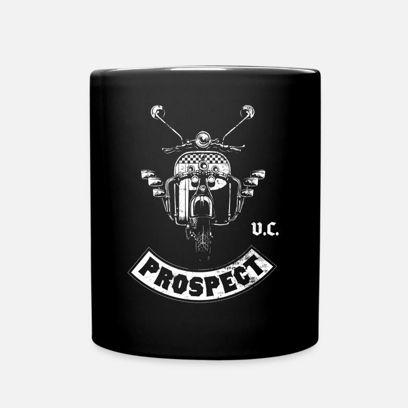 Scooter Roller Mod MC - Mug uni - noir