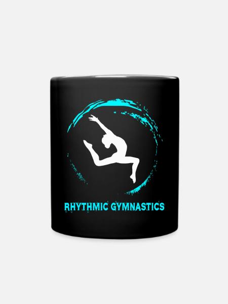Rhythmische Gymnastik - Tasse einfarbig - Schwarz