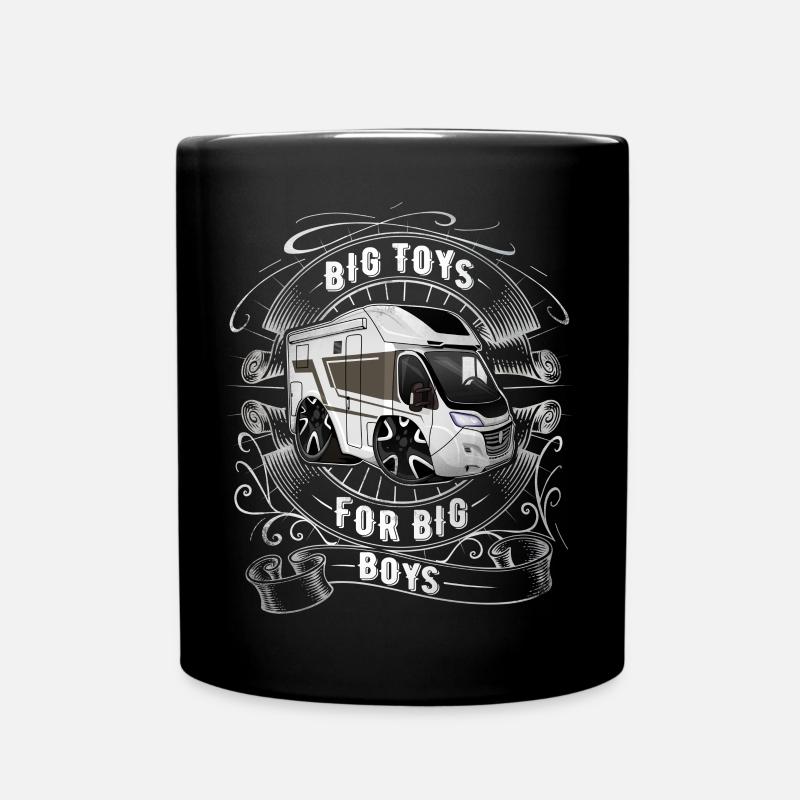 Camping Camping-car Camping - Mug uni - noir