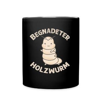 Tischler, Zimmermann, Schreiner begnadeter - Tasse einfarbig - Schwarz - Vorne