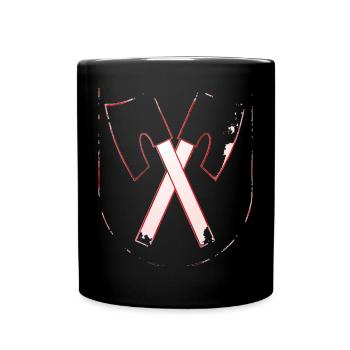 Bienne - Mug uni - noir - Devant