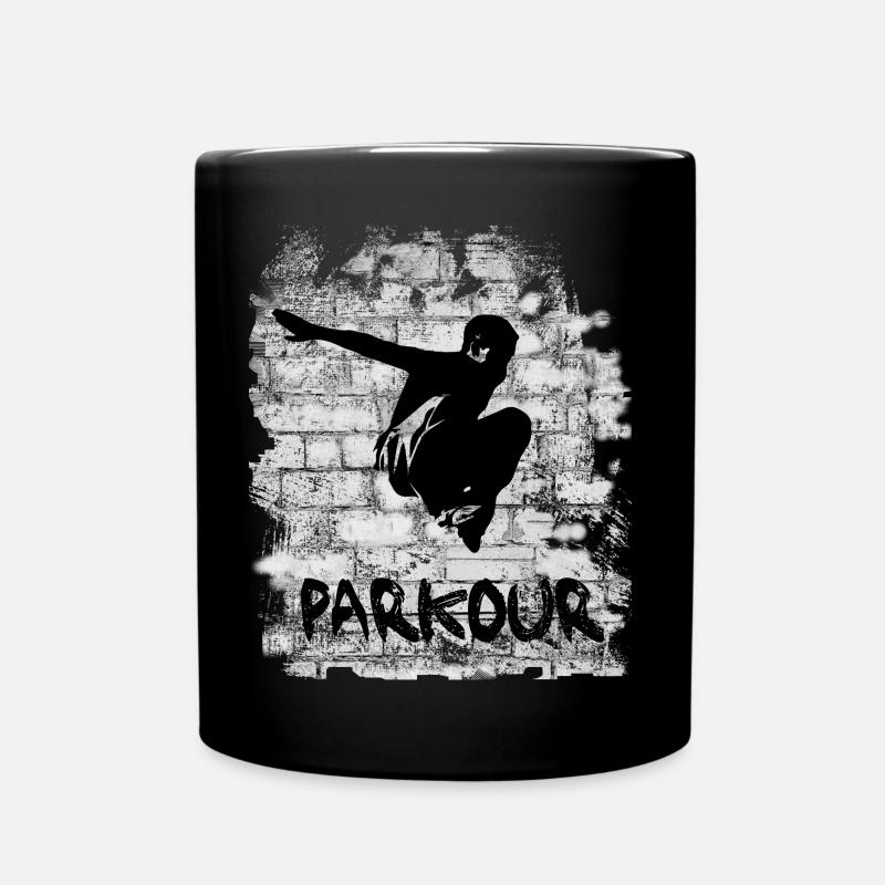 Parkour - Mug uni - noir
