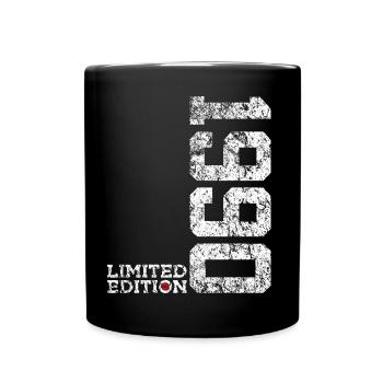 36TH BIRTHDAY 36 YEARS LIMITED EDITION 1990 - Full Colour Mug - black - Front