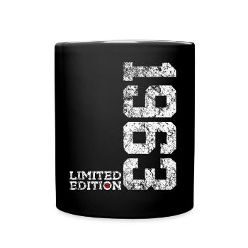 63RD BIRTHDAY 63 YEARS LIMITED EDITION 1963 - Full Colour Mug - black - Front