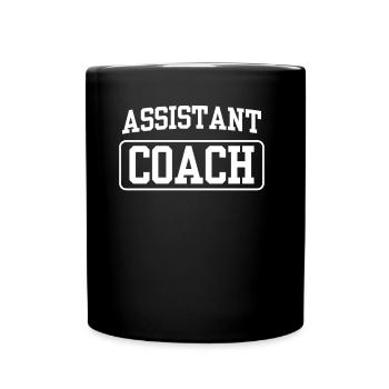 Assistant Trainer Coach Assistant Trainer Assistant - Full Colour Mug - black - Front