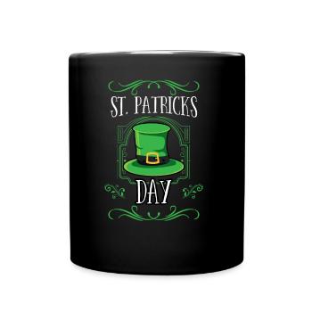 Saint-Patrick Saint-Patrick Irlande Irlandais - Mug uni - noir - Devant