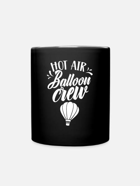 Montgolfière Équipage Montgolfière Vol Balloonist - Mug uni - noir