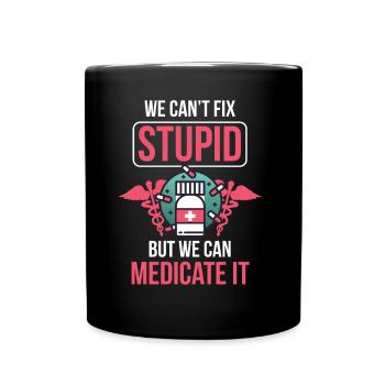 Apotheker Beruf Pharmazeut Apotheke Pharmazie - Tasse einfarbig - Schwarz - Vorne