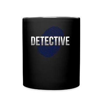 Détective Détective Privé Détective Privé Détective Privé - Mug uni - noir - Devant