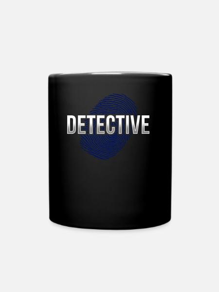 Detektiv Privat Privatdetektiv Privatdetektei - Tasse einfarbig - Schwarz