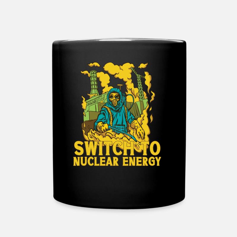 Transition énergétique vers le nucléaire Énergie nucléaire Énergie nucléaire Énergie nucléaire - Mug uni - noir