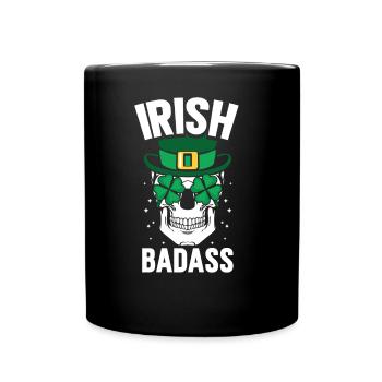 Méchant irlandais Irlande Gaélique - Mug uni - noir - Devant