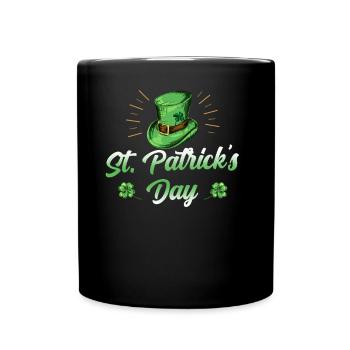 Saint-Patrick irlandais Fête de la Saint-Patrick Irlande - Mug uni - noir - Devant