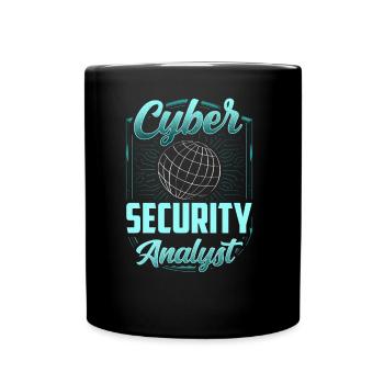 Analyste en cybersécurité Hack Hacker Sécurité informatique - Mug uni - noir - Devant
