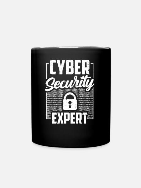 Expert en cybersécurité Hack IT Security Hacker - Mug uni - noir