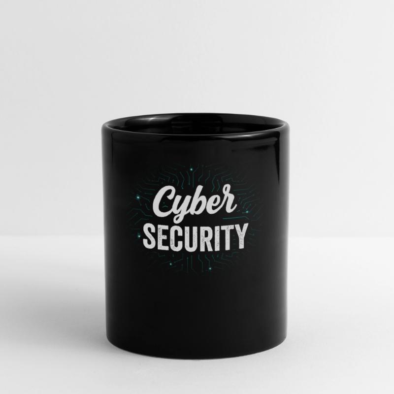 Cybersecurity Hacking Hack Hacker IT Security Full Colour Mug