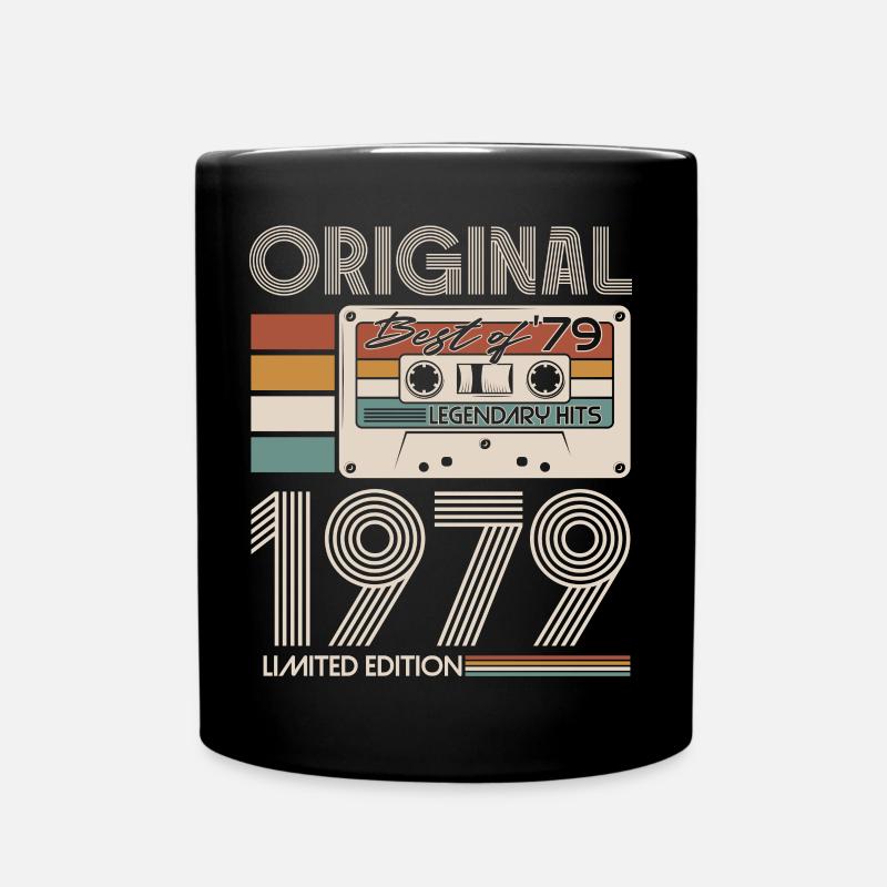 1979 Vintage Vintage Rétro Cadeau d’anniversaire - Mug uni - noir