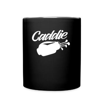 Caddie Golfer Golf Golf Profession - Full Colour Mug - black - Front