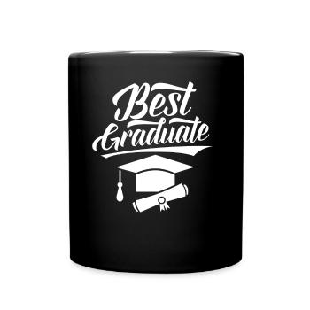 Best Graduate Graduation Party Graduate - Full Colour Mug - black - Front