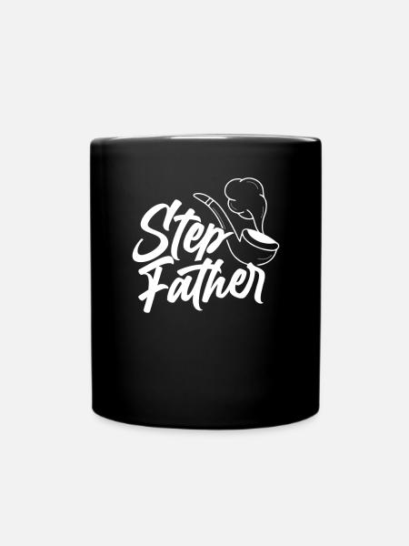 Beau-père Beau-père Beau-père Fête des pères - Mug uni - noir