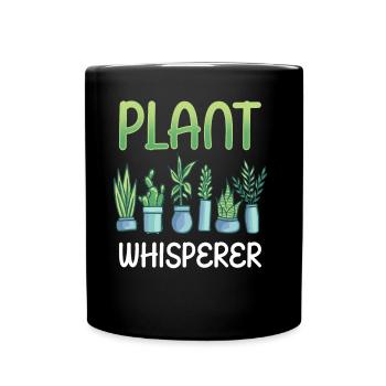Plantes Whisperer Jardin Plant Gardener - Mug uni - noir - Devant